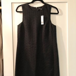 Theory Eyelet Black Dress